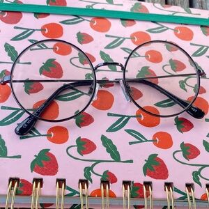 3/$10 Round Black Frame Glasses